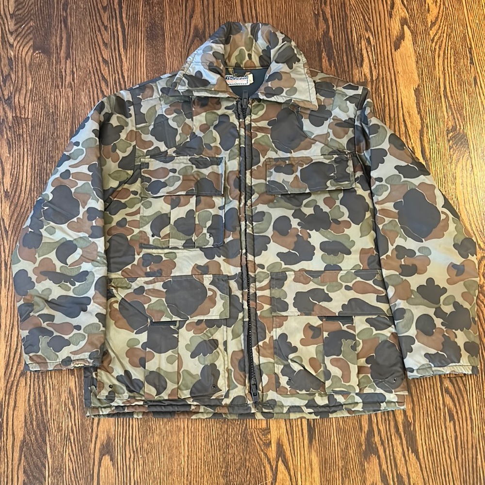 Vintage Camouflage Military Jacket